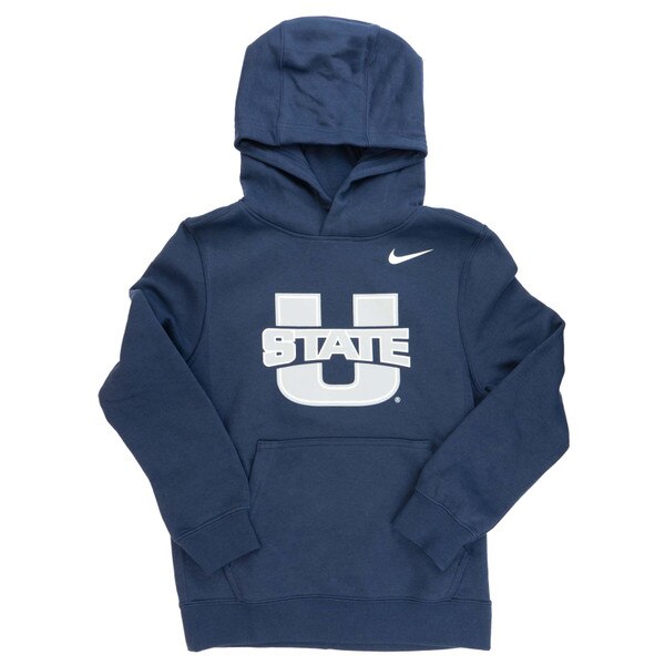 Youth Nike U-State Hoodie navy
